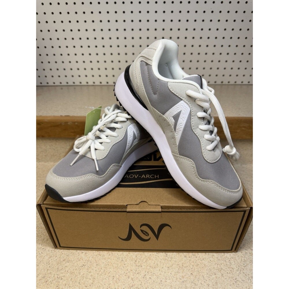 AOV Arch Support Women’s Running Shoes Size 8 Lightweight Walking Sneakers New
